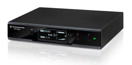 Kabelloses Ansteckmikrofon / Krawattenmikrofon Sennheiser ME 4 mit Empfänger Sennheiser D1 · VERSAND MÖGLICH – 4
