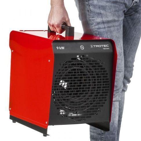 Zeltheizung / Elektroheizgebläse 9.000 Watt - 16A Drehstromanschluss – 4