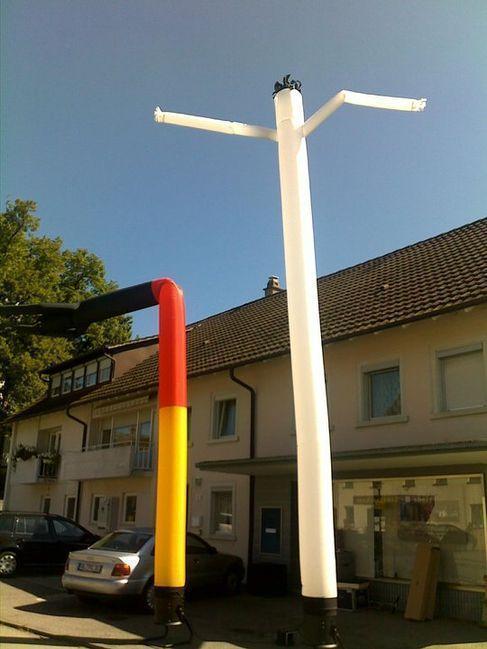 Airdancer / Skydancer 9 m hoch mit 1500 Watt Gebläse und Beleuchtung - extrem Windstabil – 3