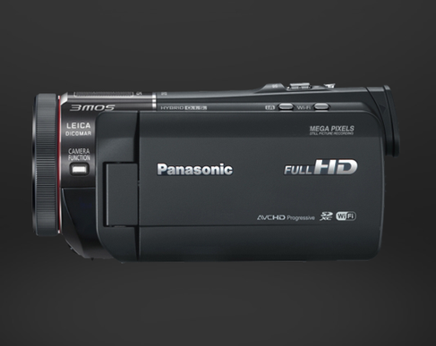 Panasonic SemiPro FullHD Videokamera / Camcorder HC-X909 mit SD-Karte und HDMI Out für z.B. Webstream Karten / Livetreams / Mischpulte – 3