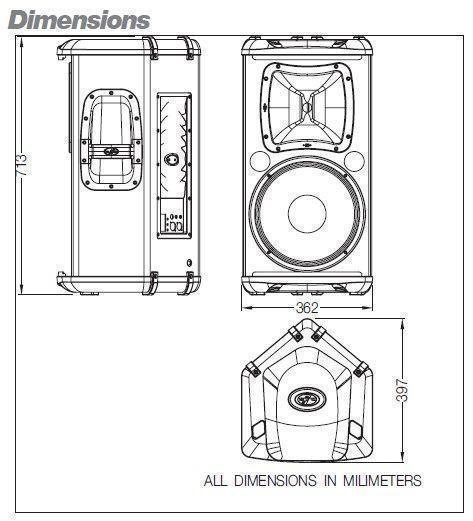 Aktives Lautsprecherset -  2x D.A.S. Avant 12A = 2x 600 W – 2