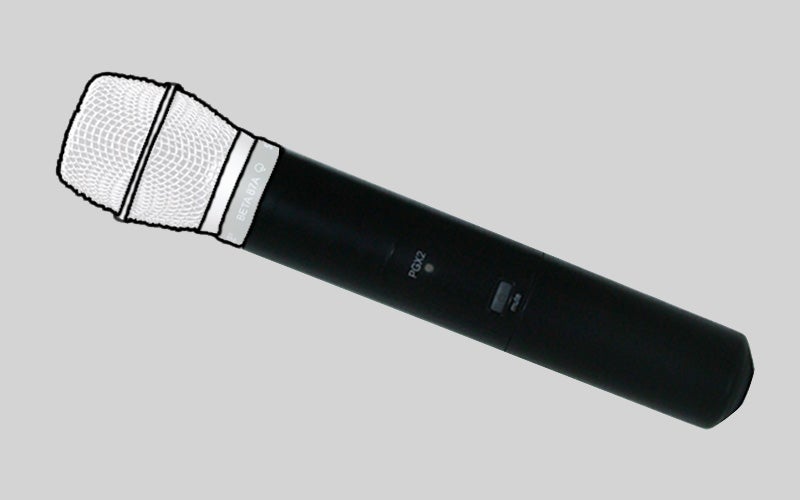 Kabelloses Funkmikrofon Shure Beta 87A / mit Empfänger PGX24E · VERSAND MÖGLICH – 2