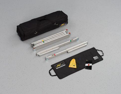 Stumpfl Monoblox32 300x230 cm = 149 Zoll Mobile Fastfold Leinwand – 3