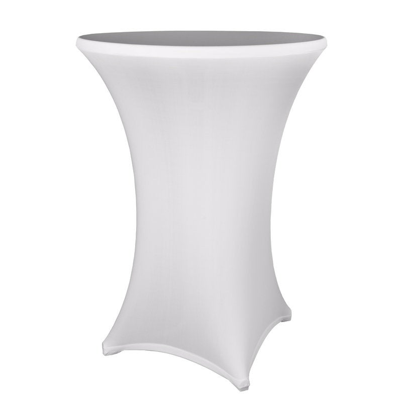 Stehtische mit weißer Stretchhusse – elegant für Hochzeit, Event & Empfang – 2