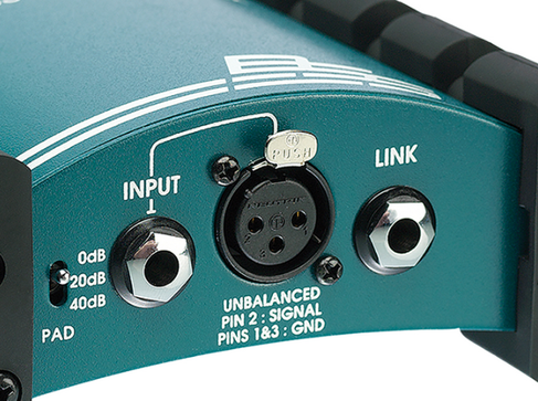 Aktive DI-Box BSS-AR 133 – 3