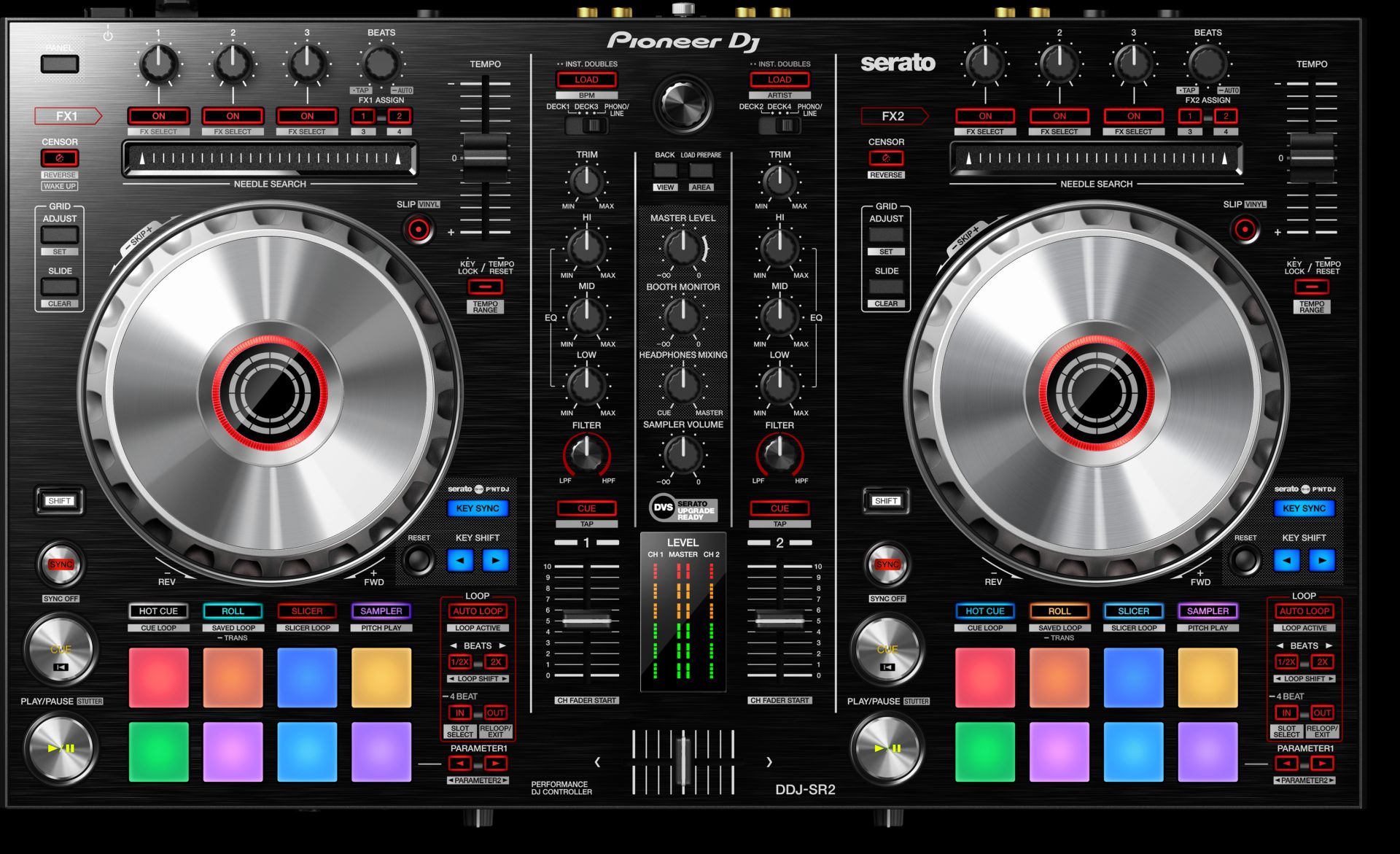 Pioneer DDJ-SR2 DJ Controller mieten – Profi Controller für Serato DJ Pro – 4