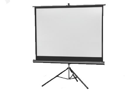 Mini Komplettset Präsentation mit Beamer 3000 Lumen und Stativleinwand – 3