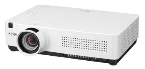 Mini Komplettset Präsentation mit Beamer 3000 Lumen und Stativleinwand – 2