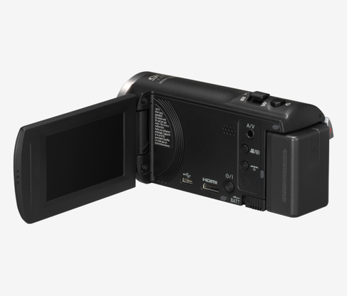 Panasonic FullHD Videokamera / Camcorder HC-V180 mit SD-Karte und HDMI Out für z.B. Webstream Karten / Livestreams / Mischpulte – 3
