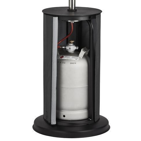 Terrassenstrahler / Heizpilz 8 KW - Säule zum Transport absenkbar! – 4