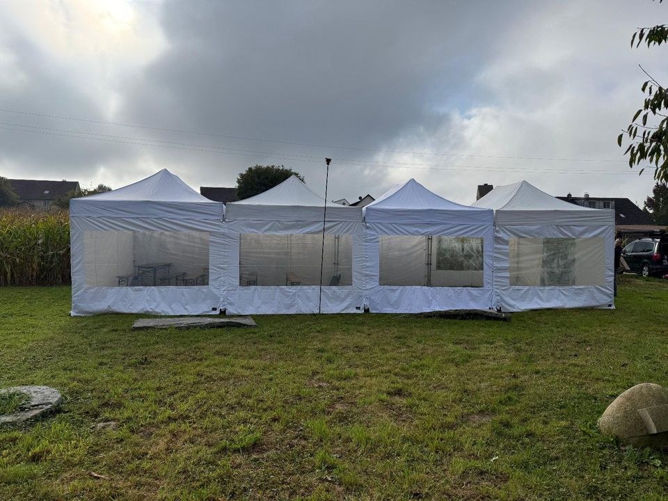 Pavillonzelt 12x4,5m in Hilzingen mieten – Camaevent (Christian Marx)