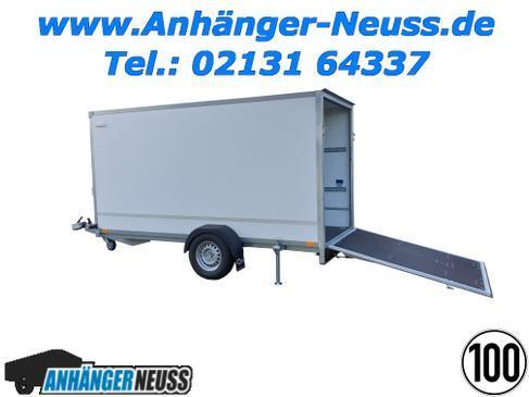 Kofferanhänger mit Auffahrrampe :L 3.500 mm -B: 1500 mm -H:1800 mm