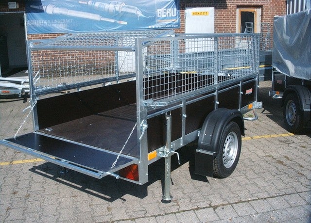 Kastenanhänger -Offenerkasten mit Gitter – 2
