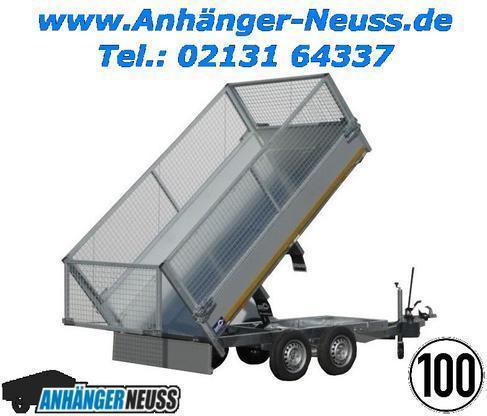 Dreiseitenkipper L*B*H 330x180x100cm mit Laubgitter & Elektrische Kippfunktion