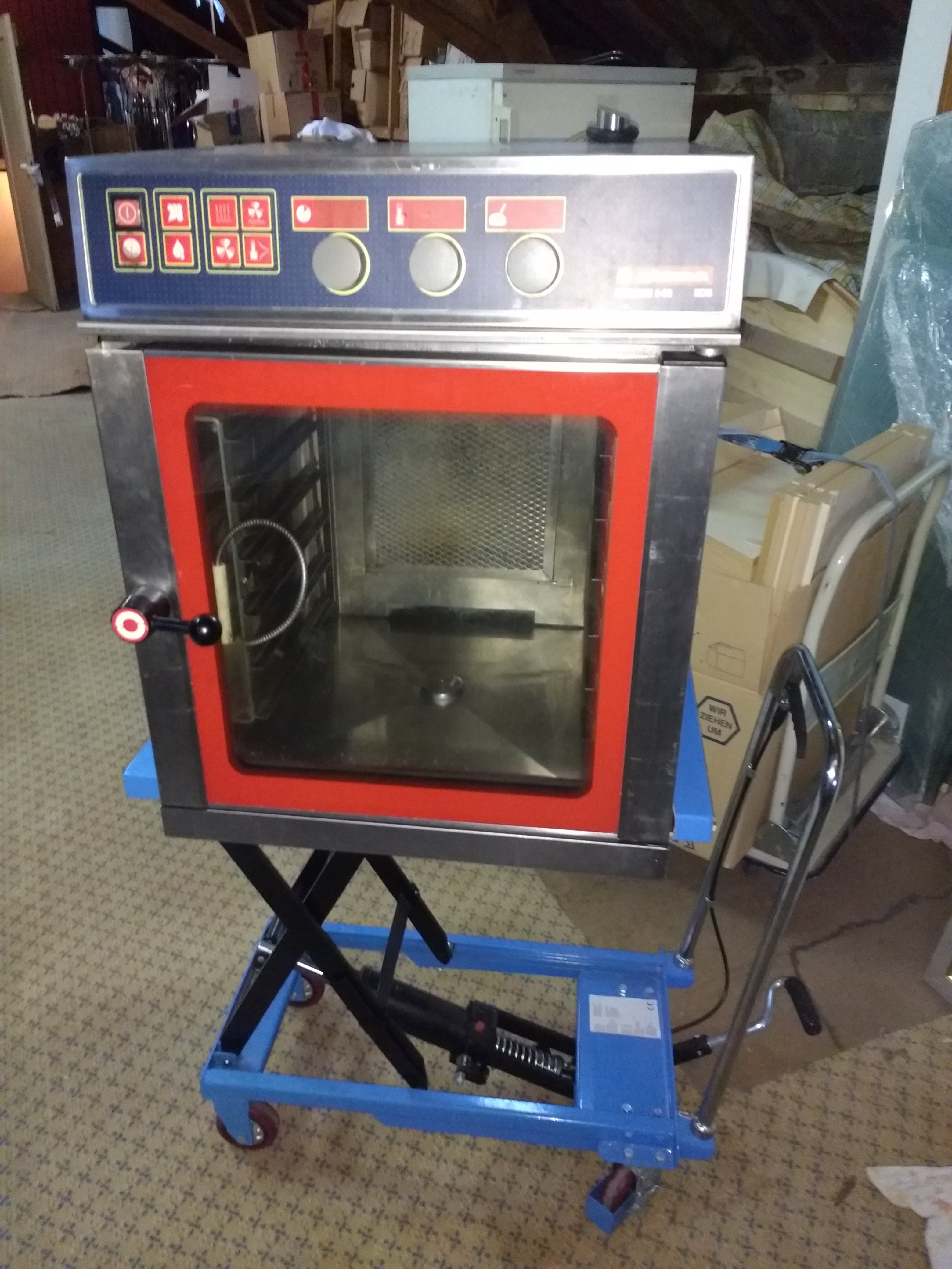 Dämpfer, Kombidämpfer, Konvektomat, Combidämpfer Rational 6xGN Eloma Joker 5x2/3 GN – 4