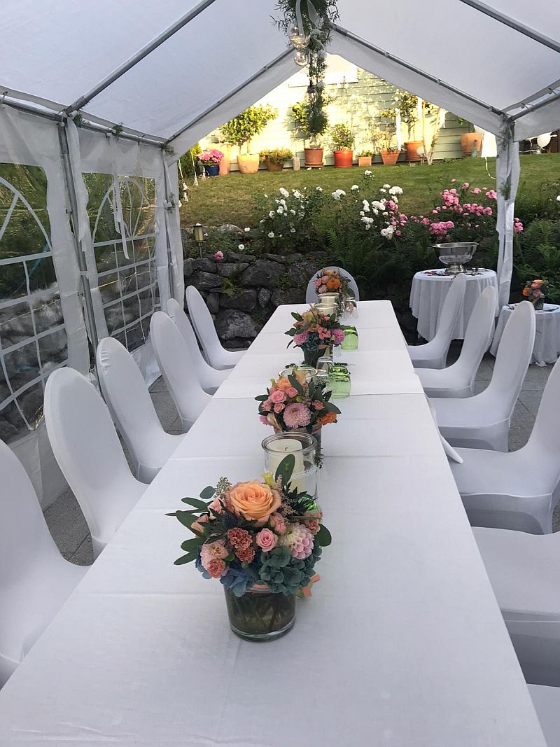 Partyzelt 3 x 6 m, Zelt – 3