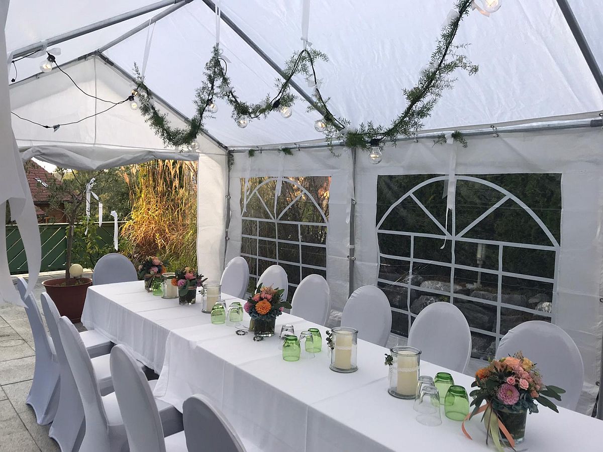 Partyzelt 3 x 6 m, Zelt