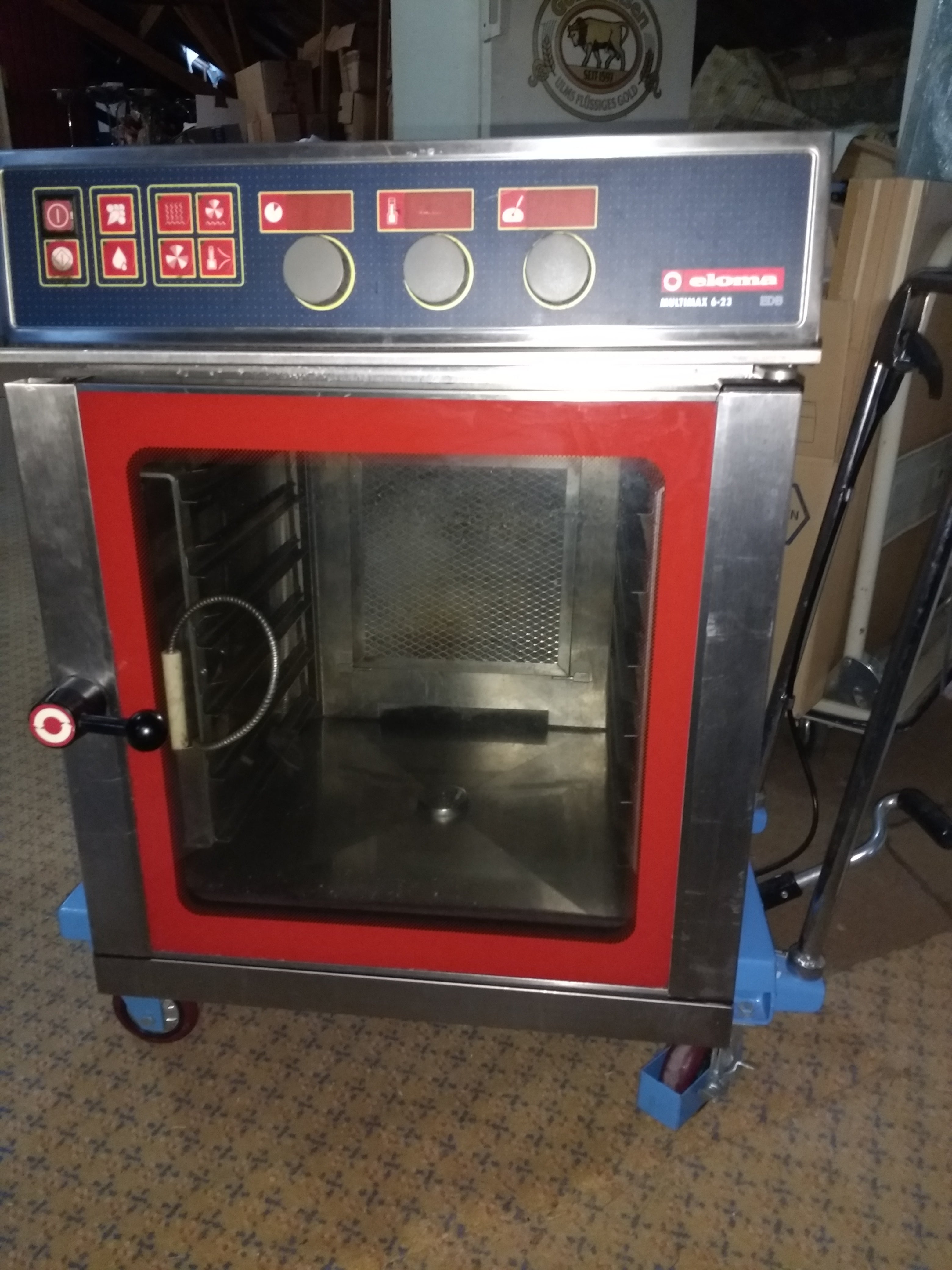 Dämpfer, Kombidämpfer, Konvektomat, Combidämpfer Rational 6xGN Eloma Joker 5x2/3 GN – 3