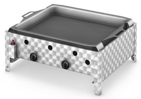 Gastronomie Gasgrill, Würstchenbräter, Gasbräter, mit Grillrost oder Pfanne, Grill