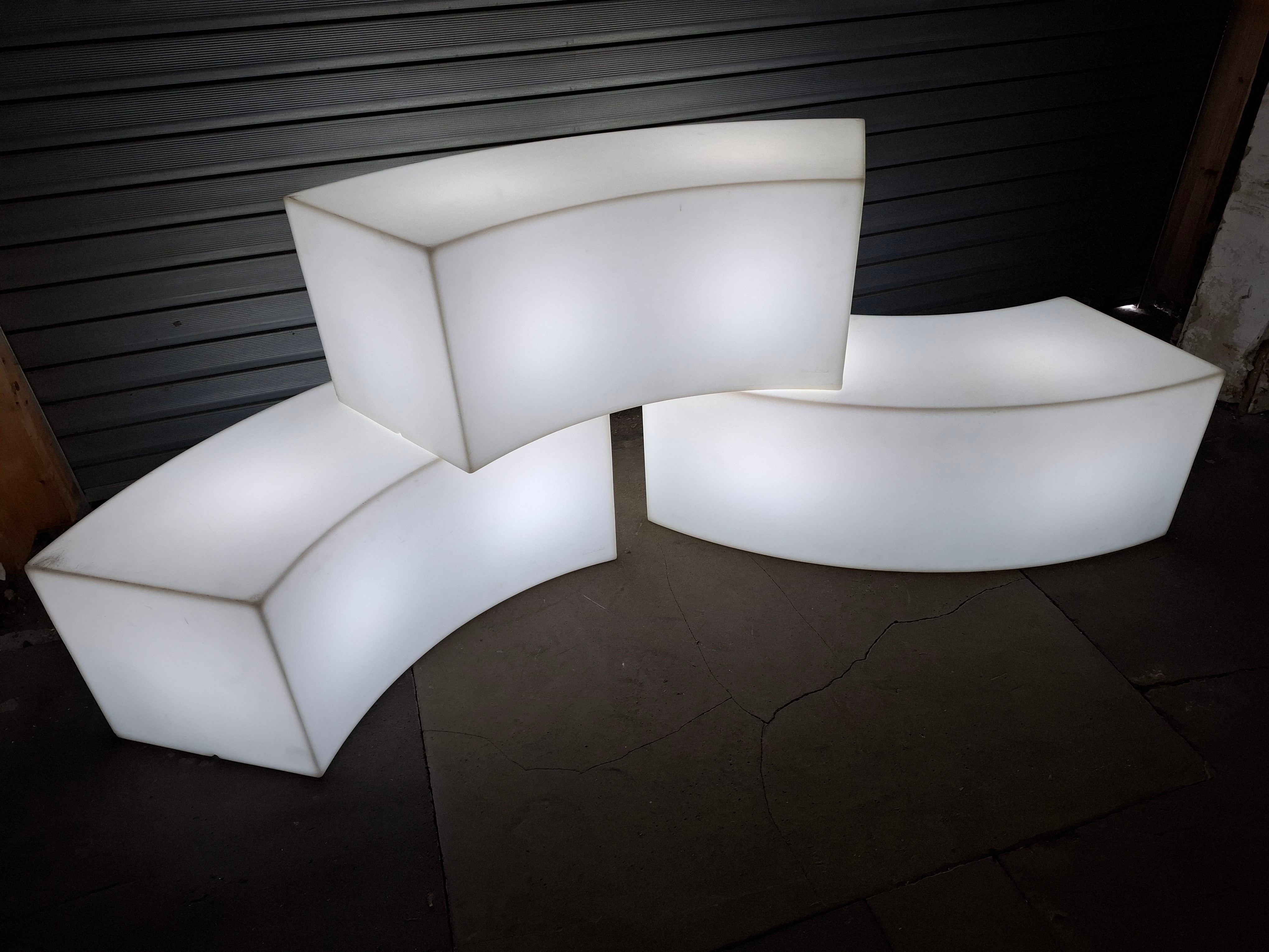 Sitzelement, beleuchtet Bank Lounge – 3