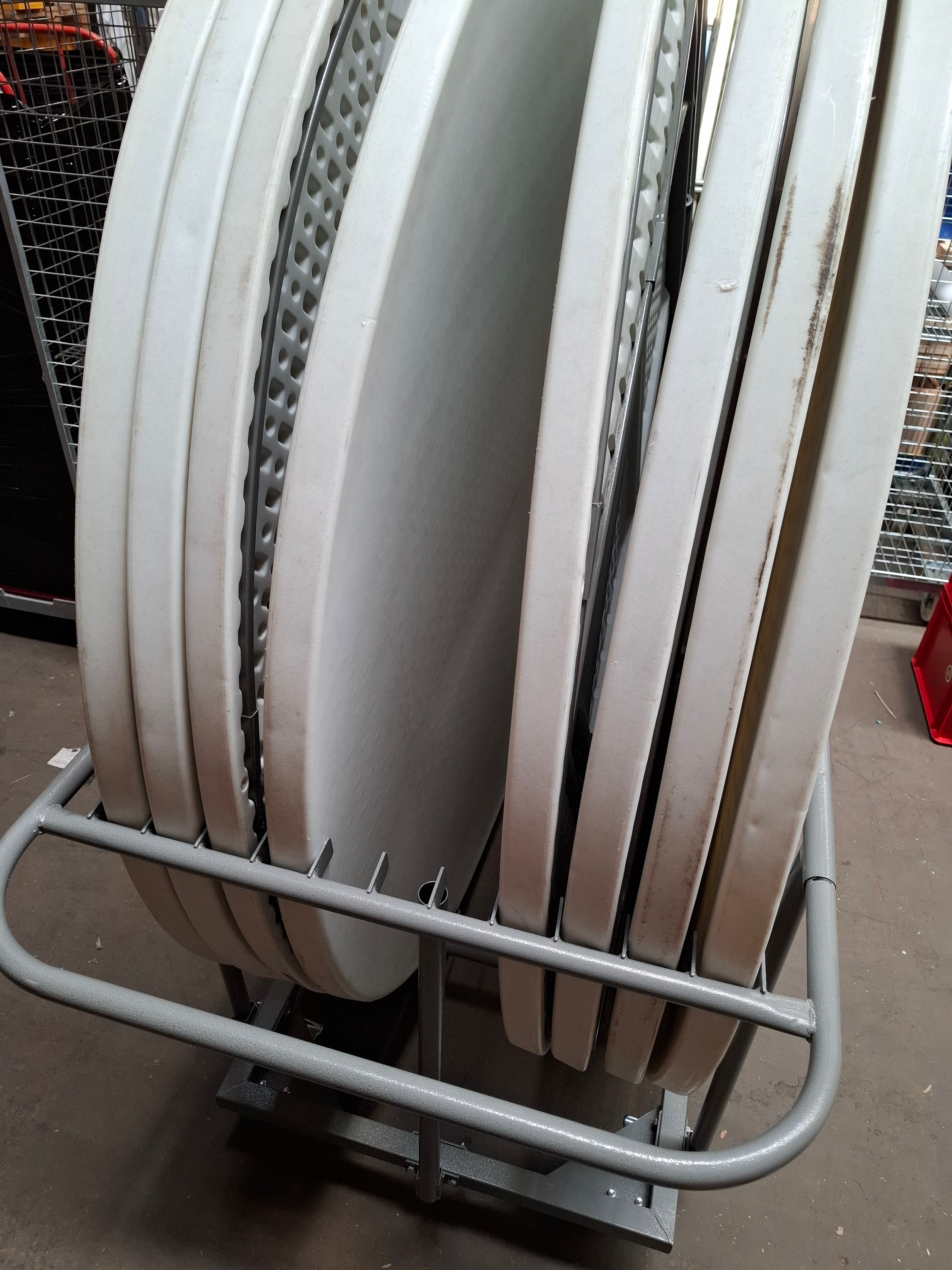 Banketttisch Buffettisch Tisch rund Durchmesser 180 cm – 2