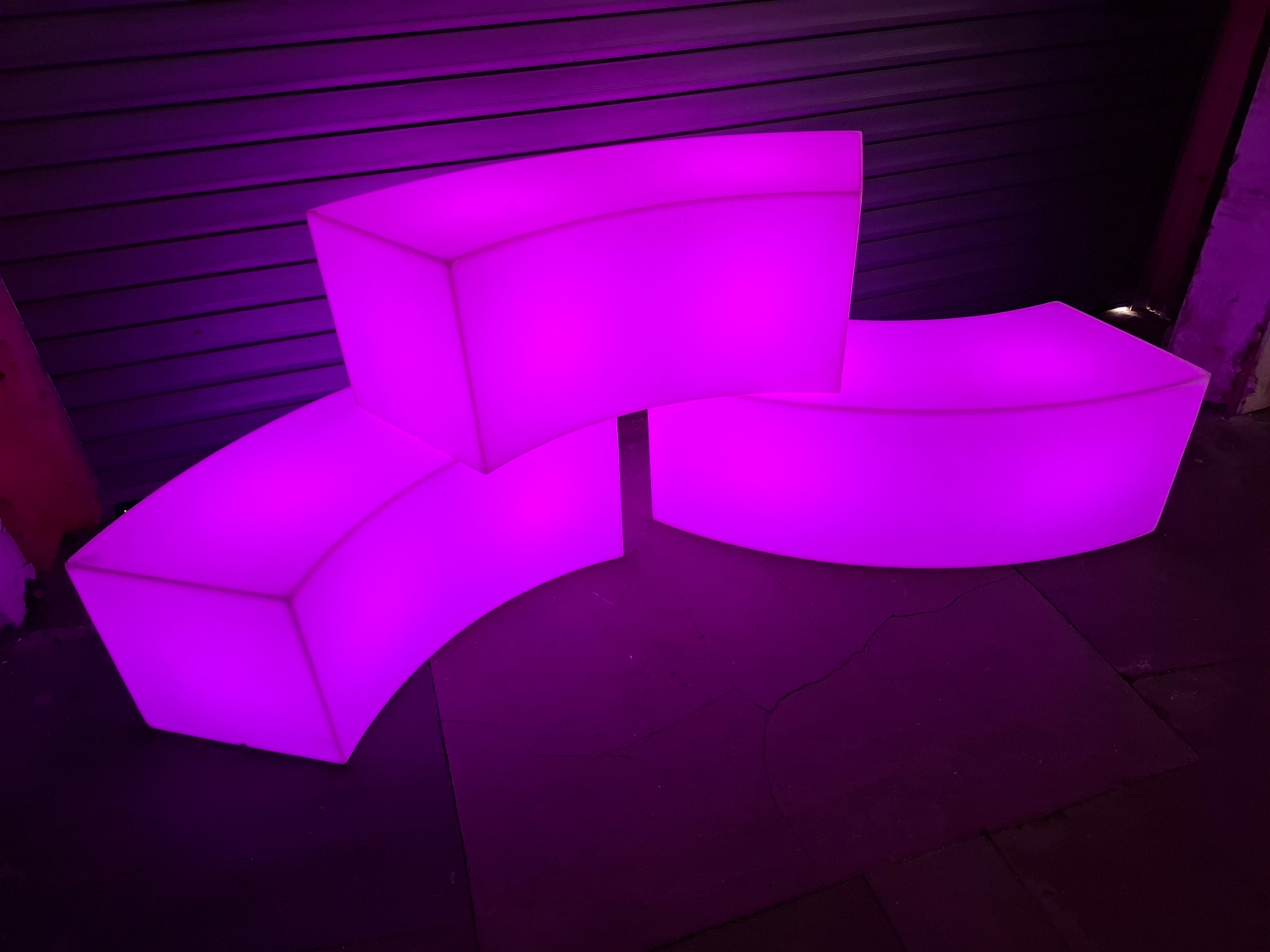Sitzelement, beleuchtet Bank Lounge – 4
