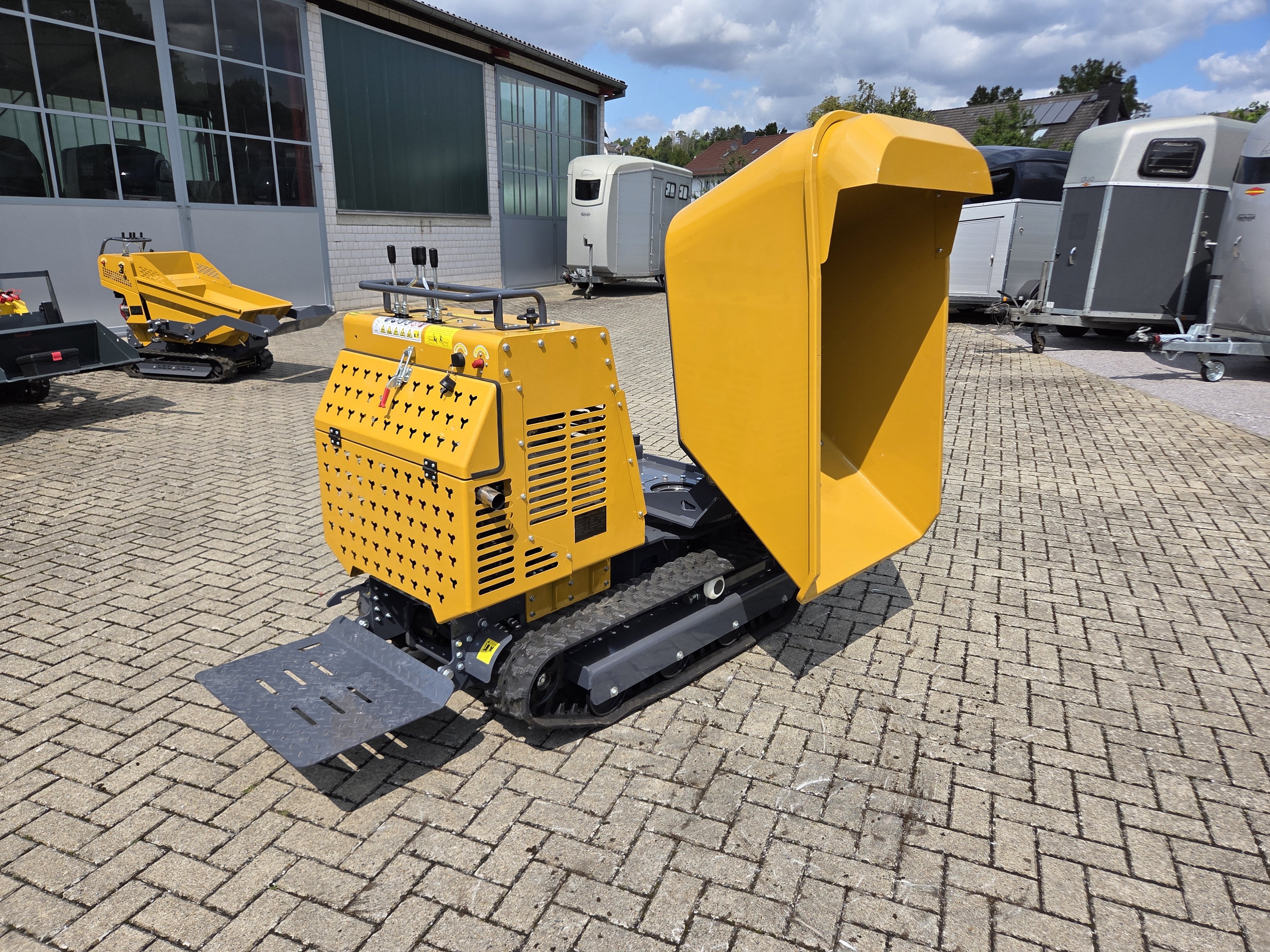 Muldendumper 1,2t Nutzlast Schwenkbar Kettendumper – 3