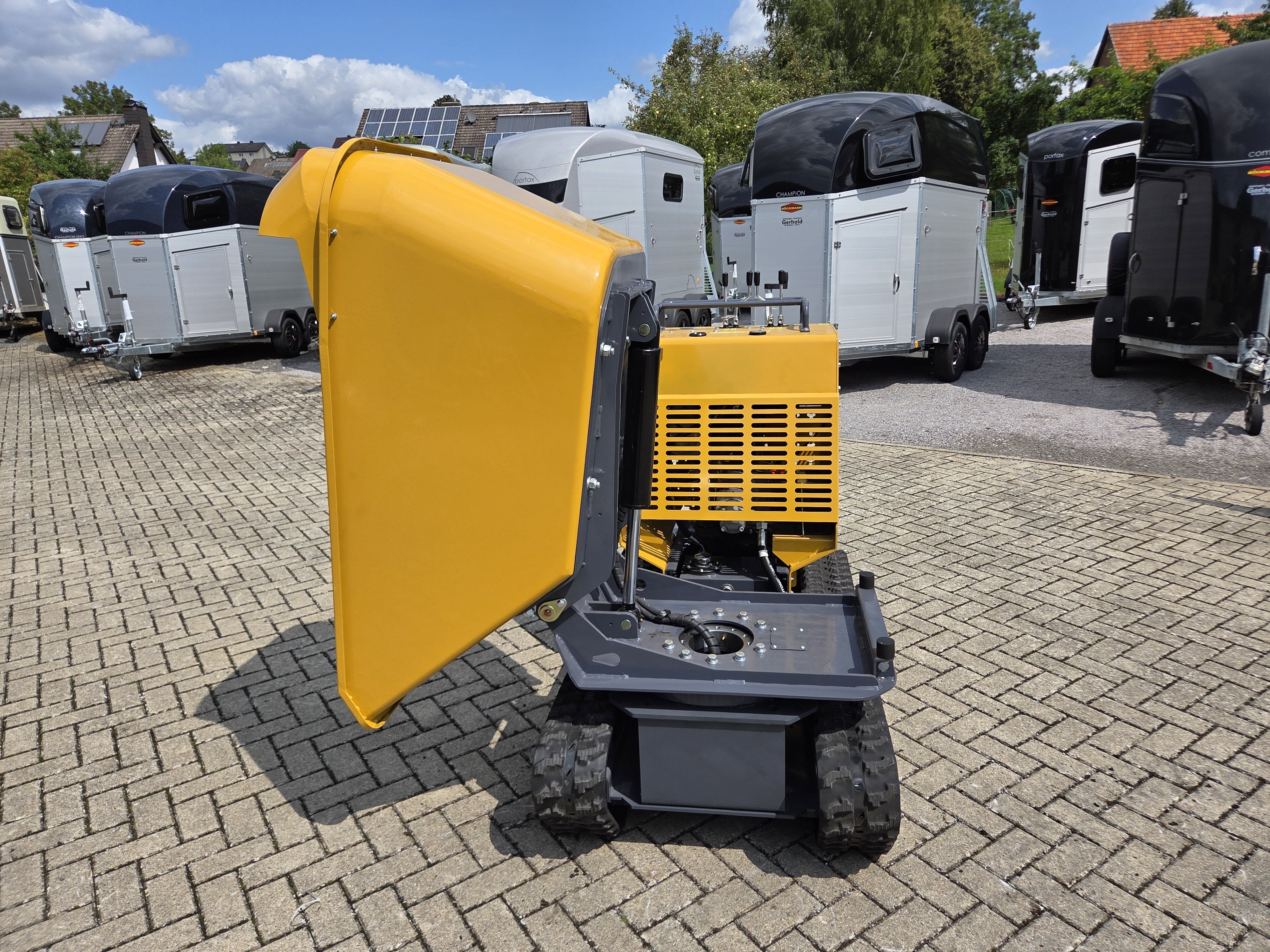 Muldendumper 1,2t Nutzlast Schwenkbar Kettendumper – 2
