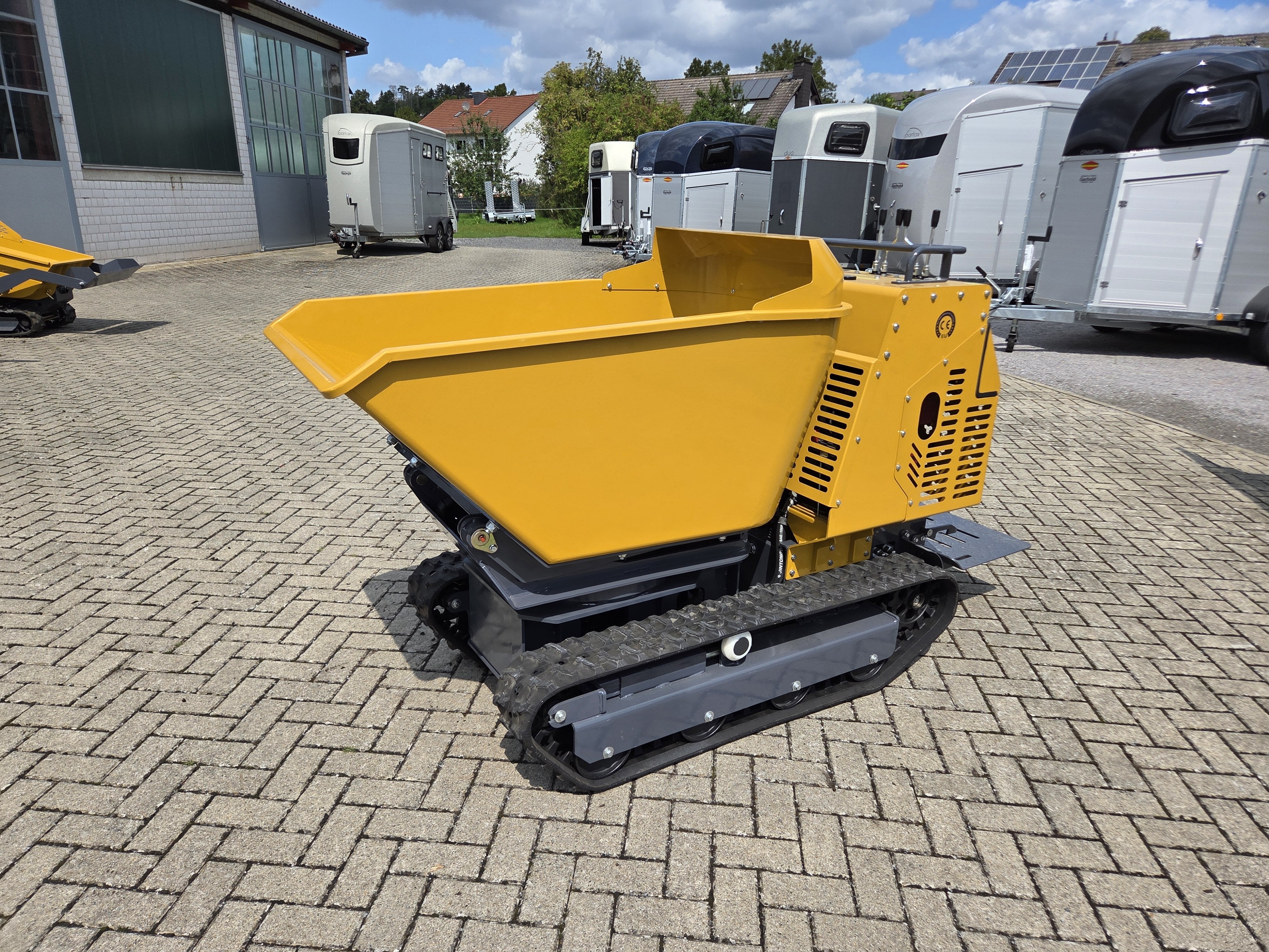 Muldendumper 1,2t Nutzlast Schwenkbar Kettendumper – 4