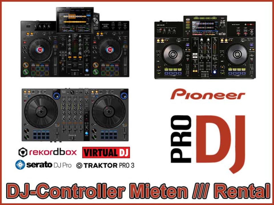 DJ-Controller & Mixer mieten Berlin: AlphaTheta XDJ-AZ, Pioneer XDJ-RX3, CDJ-3000, DJM-A9 – 2
