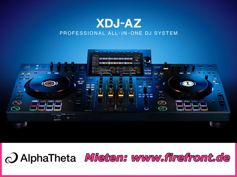 DJ-Equipment mieten Berlin – Pioneer & AlphaTheta XDJ, CDJ 3000, DJM A9, Xone96 – 2