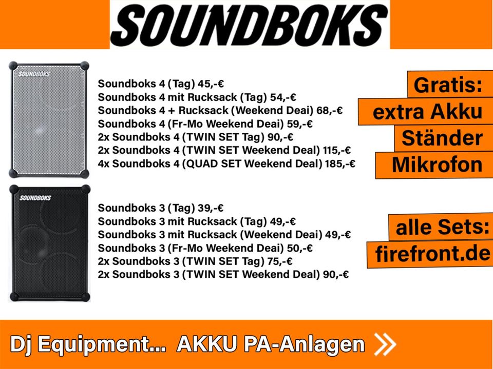 Party-Technik mieten Berlin – Musikanlagen, DJ-Technik, PA, Soundboks & Diskolicht – 3