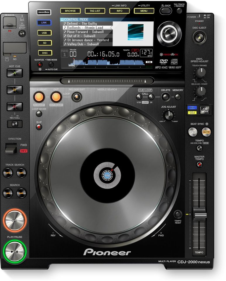 DJ-Plattenspieler mieten Berlin: 2x Technics 1210 MK2 mit Ortofon Concorde + Pioneer-Mixer – 4