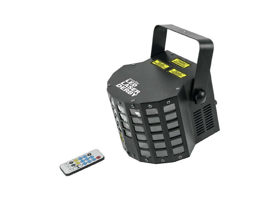 Disko-LED-Scheinwerfer-Set mieten – Derby, Strobo, UV-Licht, Floorspots, Fluter | Berlin – 5