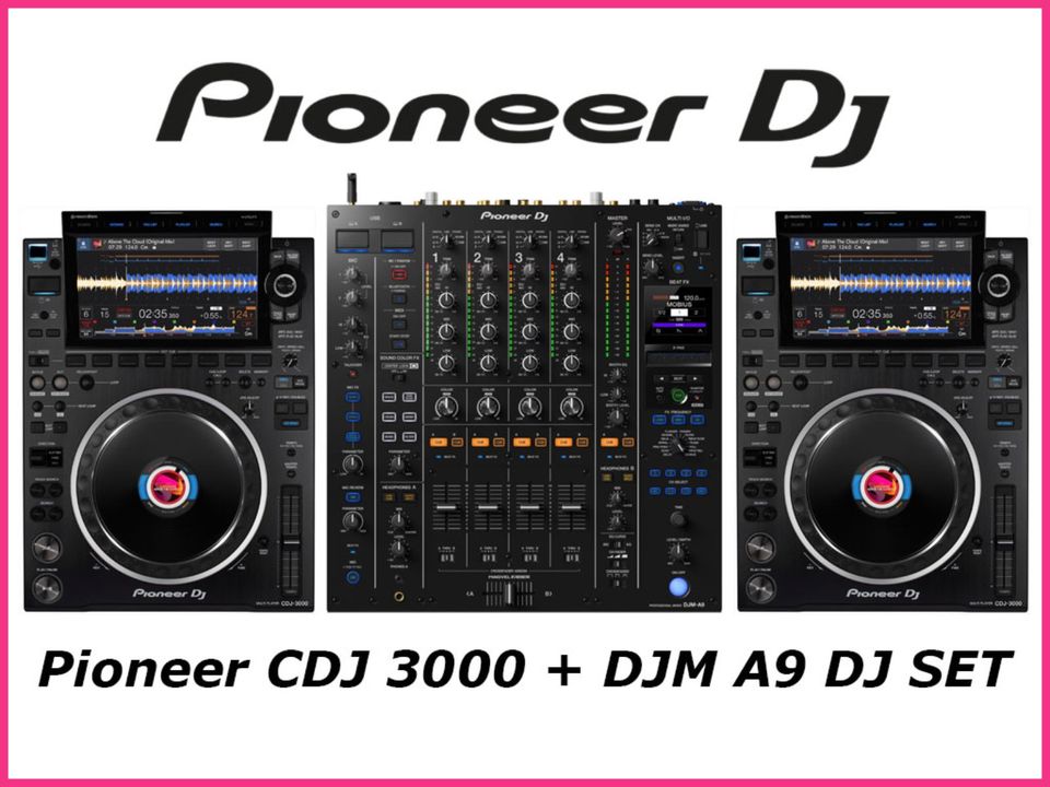 DJ-Equipment mieten Berlin – Pioneer & AlphaTheta XDJ, CDJ 3000, DJM A9, Xone96 – 5