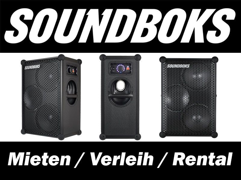 Soundboks 4 Quad-Set mieten – 4 Soundboks 4, 8 Akkus, 4 Ständer für Open-Air-Rave | Berlin – 5