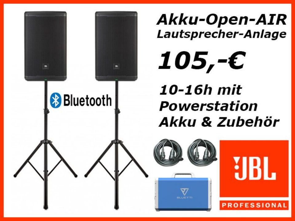 PA-System für Demo, LKW & Kundgebung mieten – bis 2.000 Personen, Akku & Technik – 5