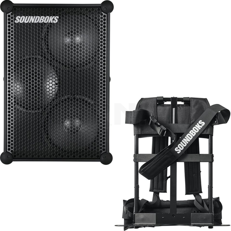 Soundboks 3 & 4 mit Backpack mieten – mobile Akku-Musikanlage (Lager Kreuzberg) – 2