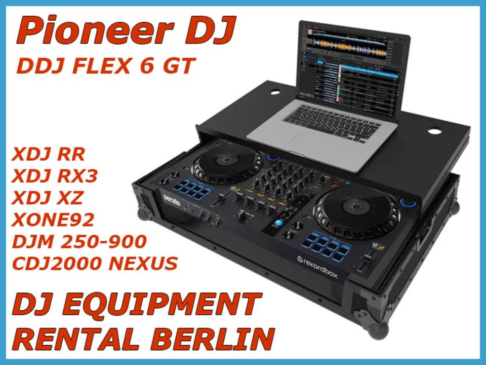 Veranstaltungstechnik mieten – XDJ DJ-Controller, PA-Anlage, Soundboks, Licht, Strom | Berlin – Thumbnail 8
