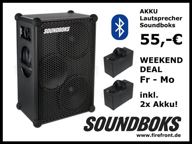 Soundboks 3 & 4 mit Backpack mieten – mobile Akku-Musikanlage (Lager Kreuzberg) – 3