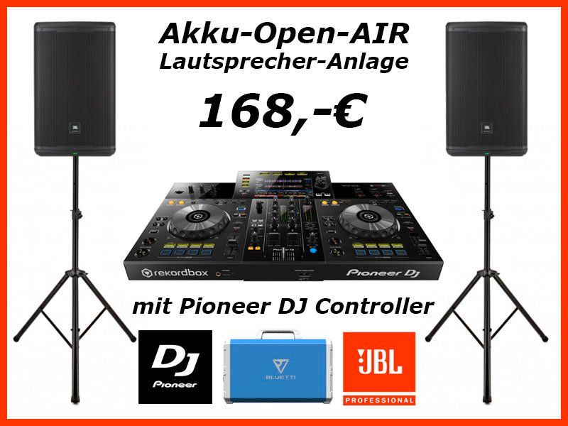 Strom & PA-Anlage mieten – Powerstation-Akku-System, Stromgenerator, DJ-Technik | Berlin – Thumbnail 8