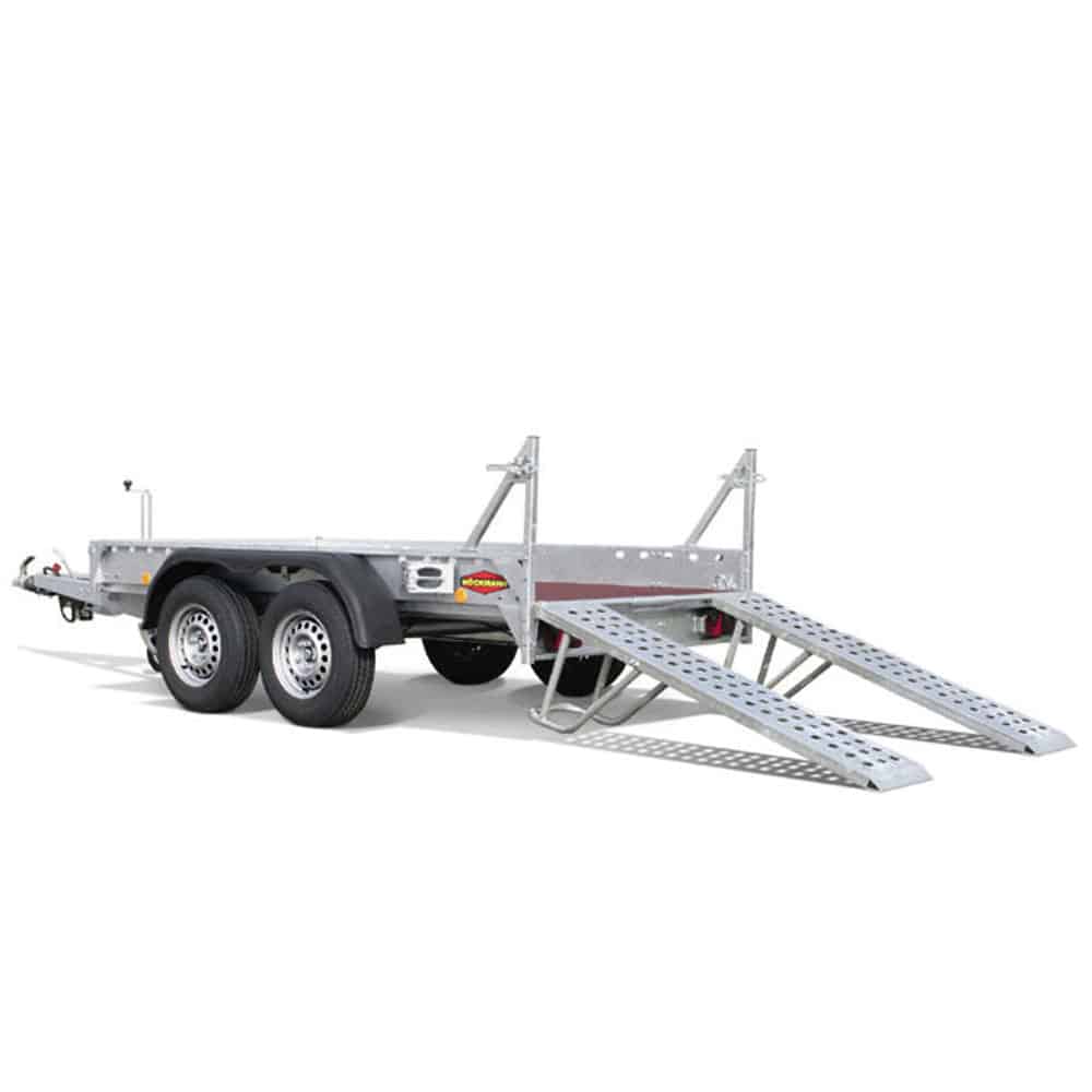 Baumaschinen-Transportanhänger 2700 kg mieten