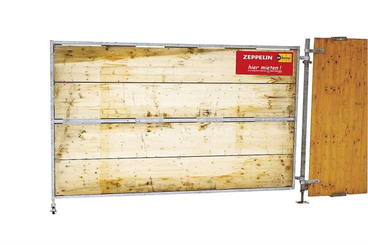 Holzbauzaun, Torflügel mieten
