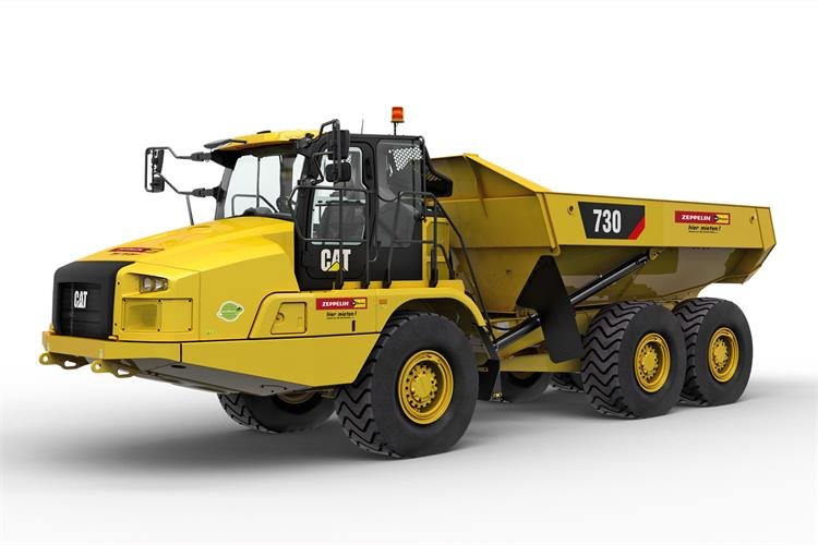 Mulden-Hinterkipper CAT 730 mieten