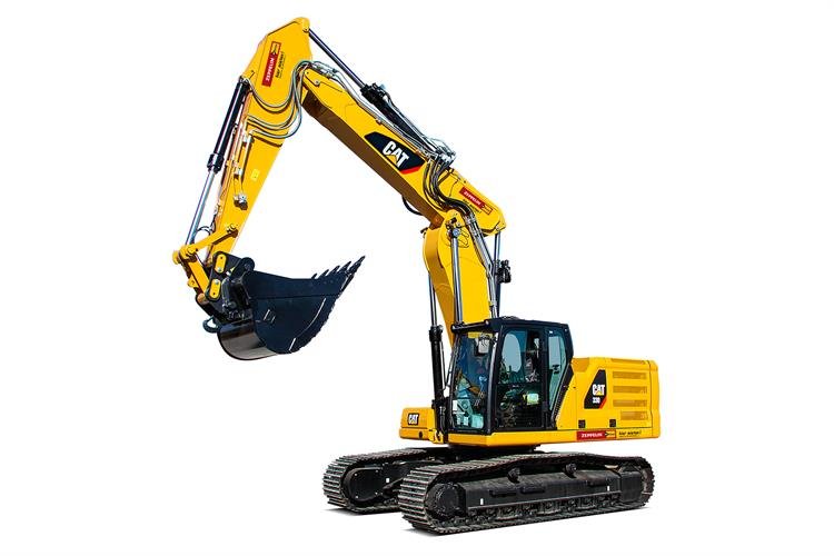 Kettenbagger CAT 330 NG (32,1t) mit Verstellausleger mieten
