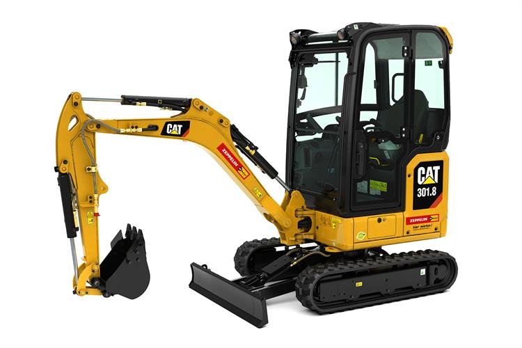 Minibagger CAT 301.8 NG (1,9 t) mieten