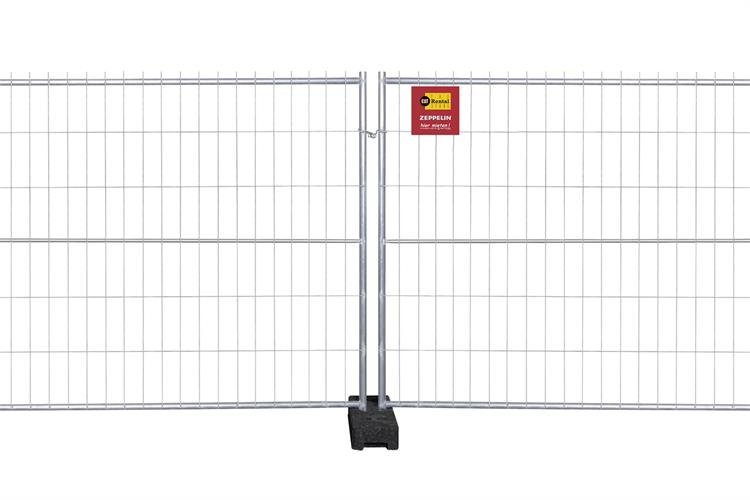 Metallbauzaun (Höhe 2m) mieten