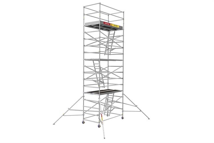 Rollrüstung für innen, Standhöhe: 6,0 m, Breite: 1,29 m mieten