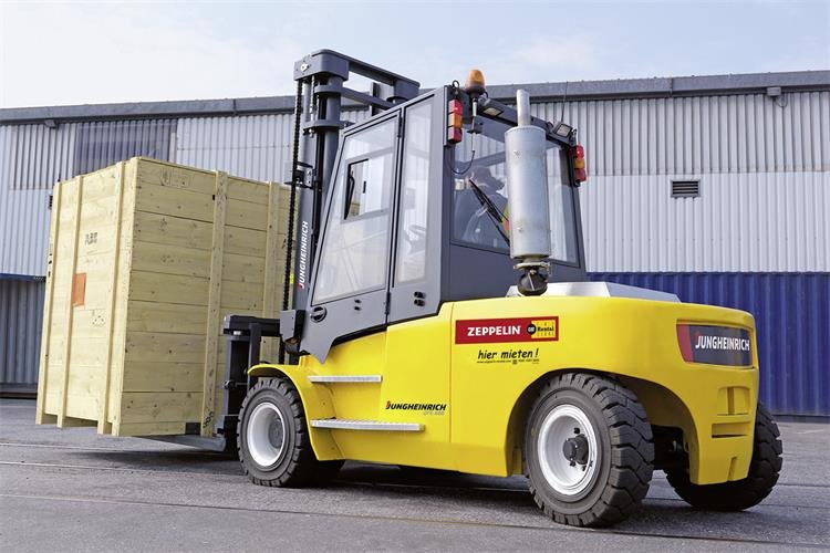 Dieselstapler Jungheinrich DFG680 8,0t mieten