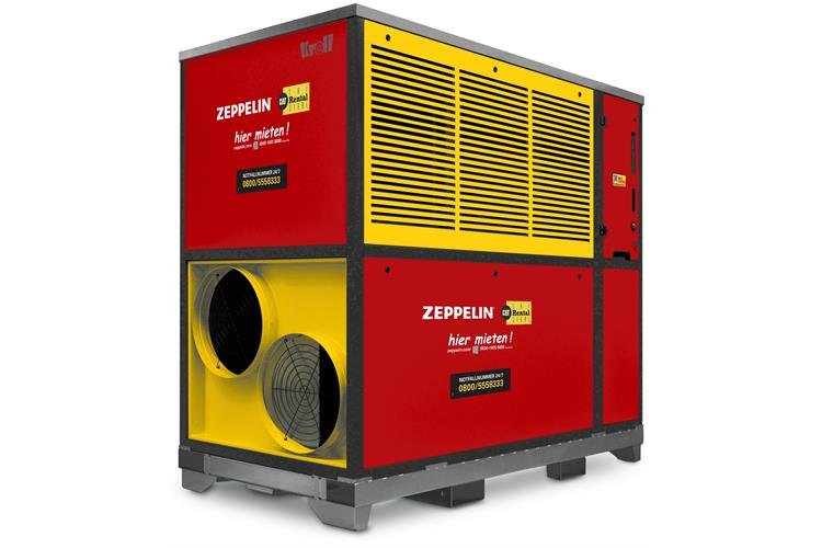 Luft / Luft- Wärmepumpe 40 kW mieten